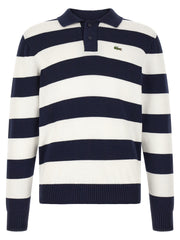Lacoste White Cotton Cardigan