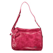 Desigual Pink Polyurethane Womens Bag