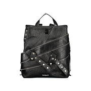 Desigual Black Polyethylene Backpack