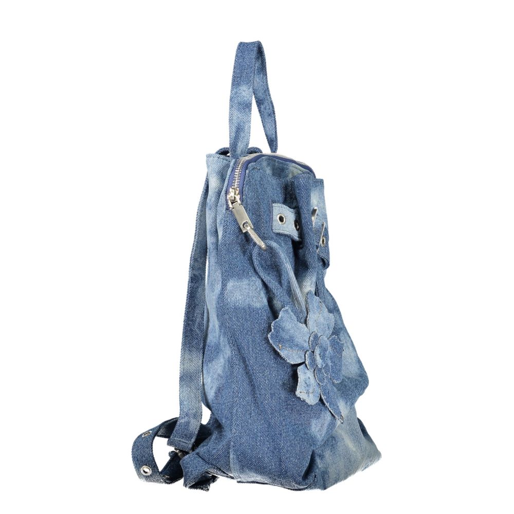 Desigual Blue Cotton Backpack