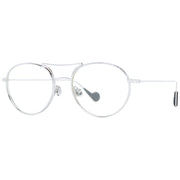 Moncler Silver Metal Sunglasses