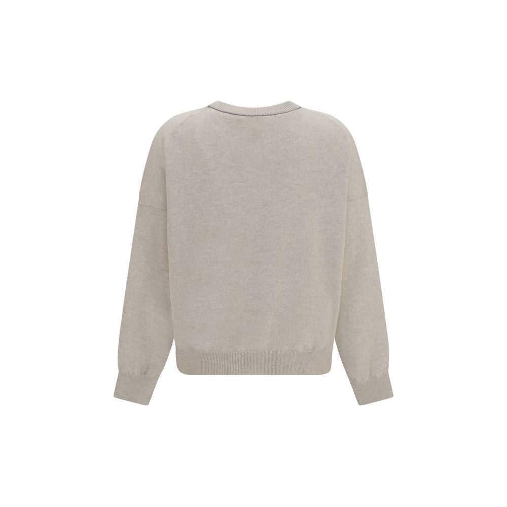 Brunello Cucinelli Beige Cashmere Sweater for Women