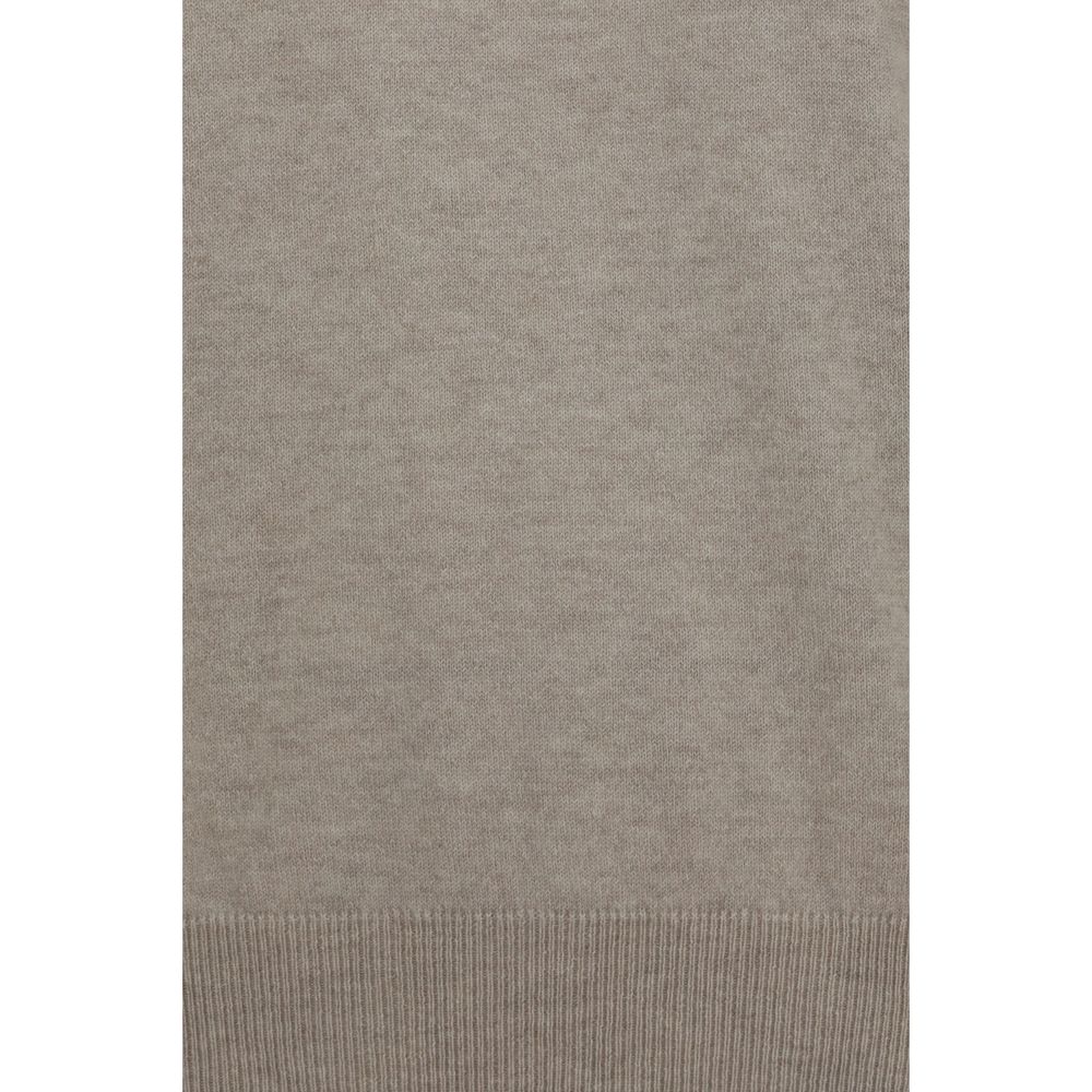Brunello Cucinelli Beige Cashmere Sweater for Women