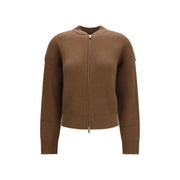 Max Mara Brown Wool Oves Aries Cardigan