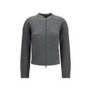 Max Mara Gray Wool Oves Aries Cardigan