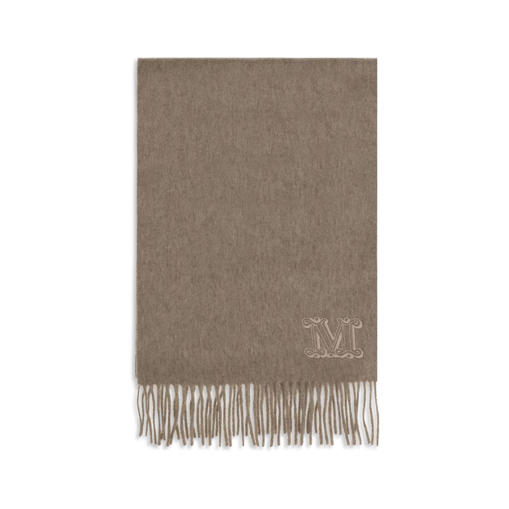 Max Mara Beige Cashmere Scarf for Women