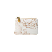 Alviero Martini Prima Classe White Polyethylene Clutch Bag