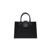 Armani Exchange Black Polyester Handbag for Women