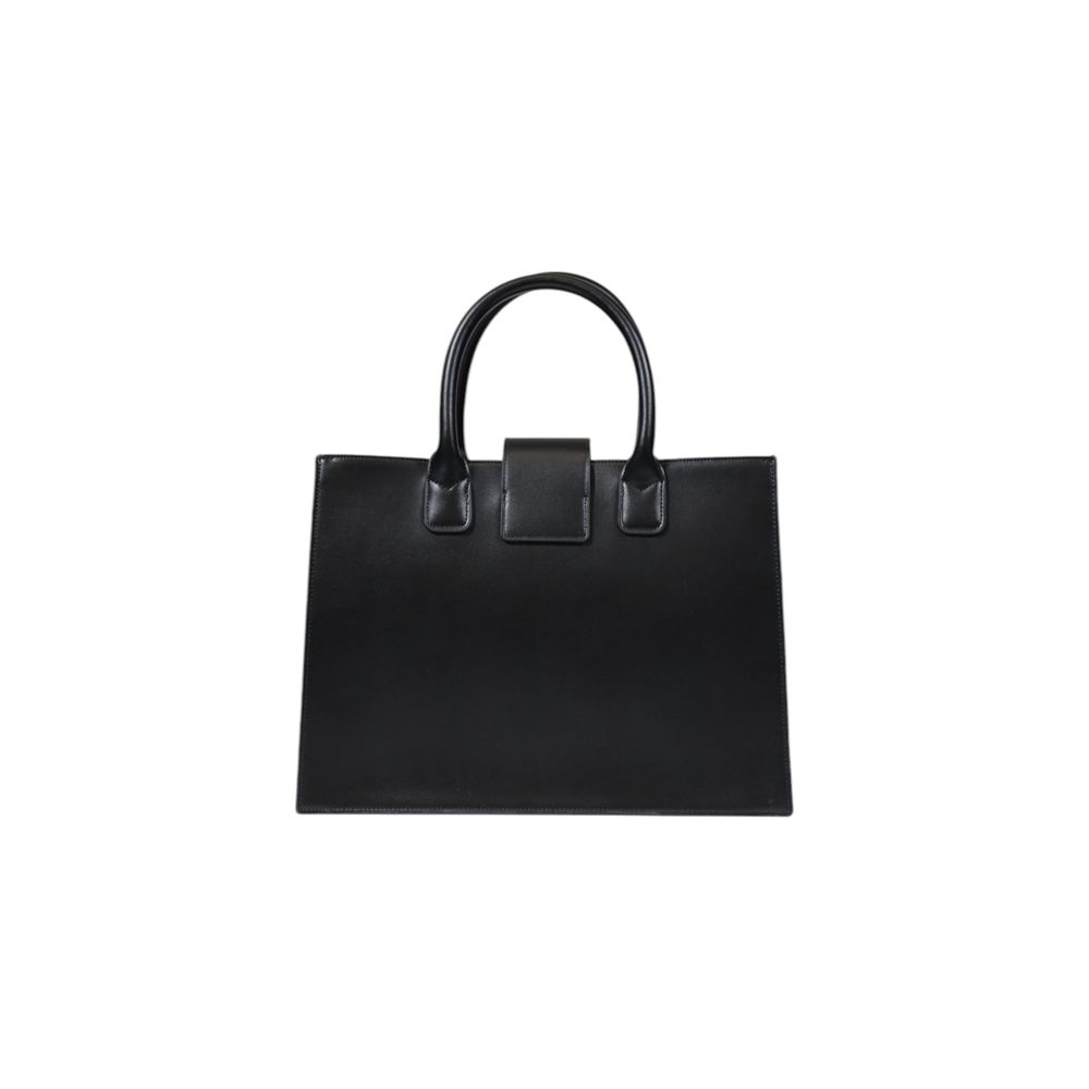 Armani Exchange Black Polyester Handbag for Women
