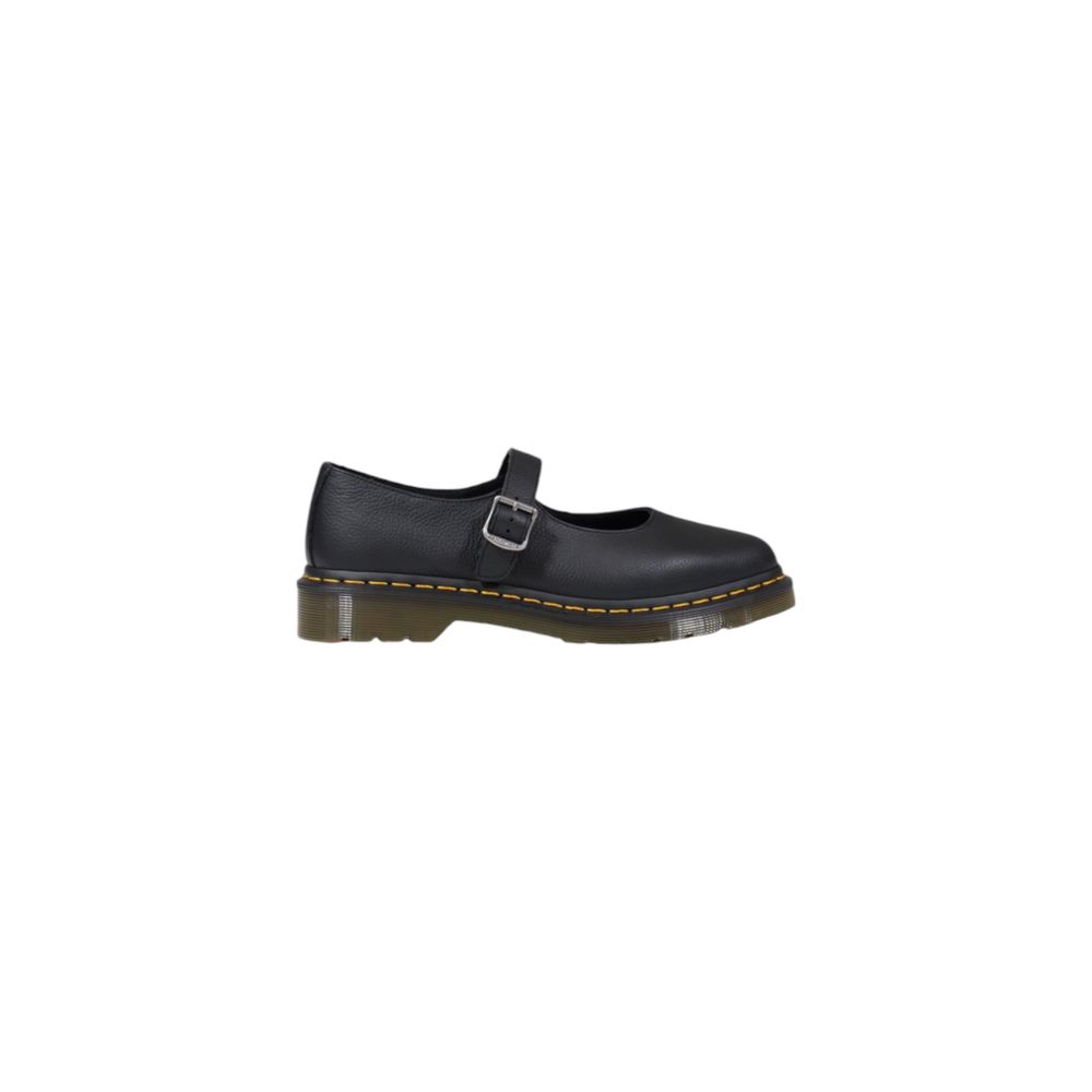 Dr. Martens Black Leather Platform Pumps for Women