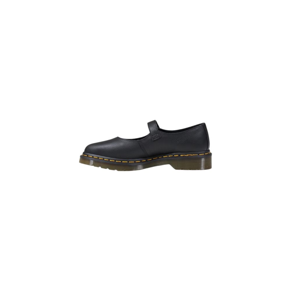 Dr. Martens Black Leather Platform Pumps for Women