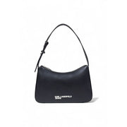 Karl Lagerfeld Black Artificial Leather Handbag