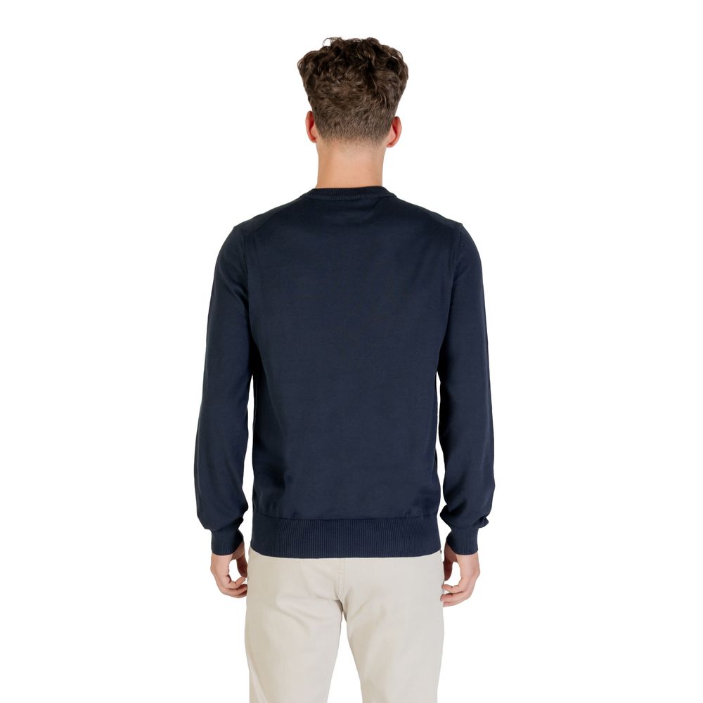 Hugo Boss Blue Cotton Sweatshirt for Men
