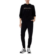 EA7 Emporio Armani Black Cotton Tracksuit