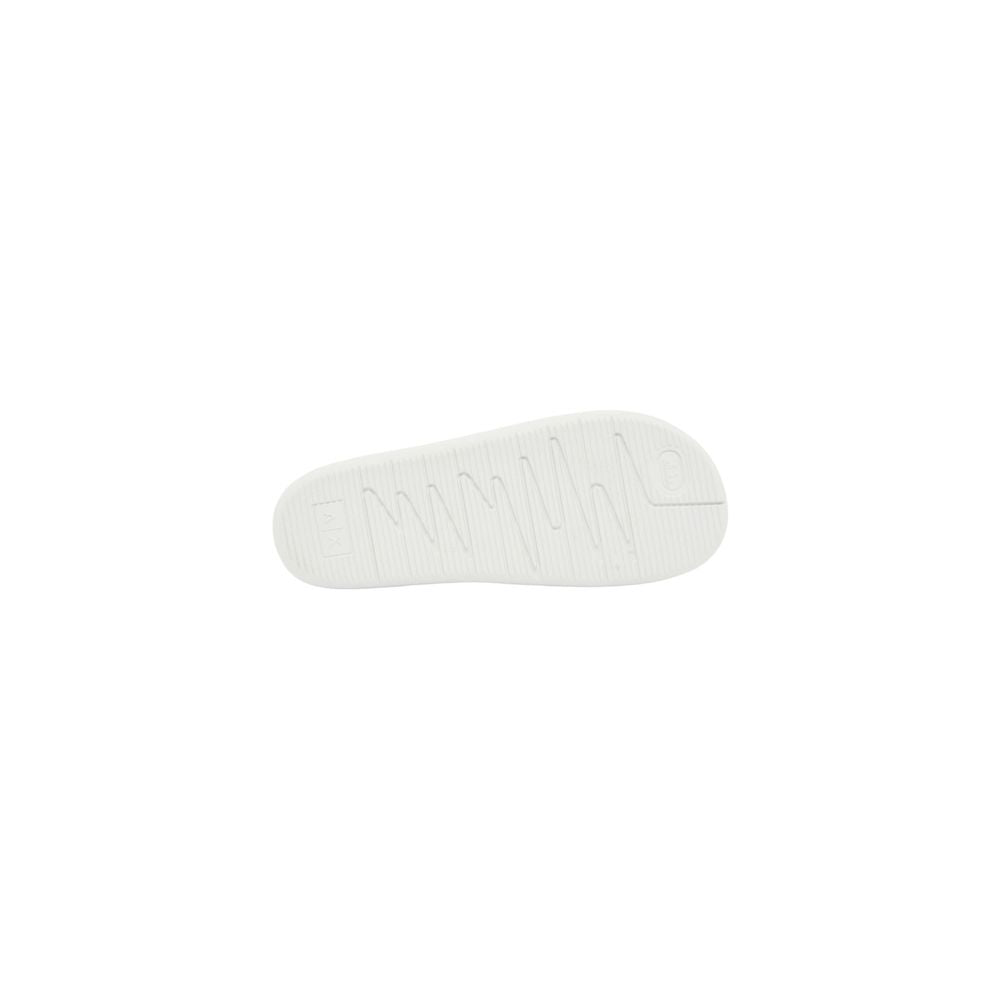 Armani Exchange Black And White Eva Slippers for Men
