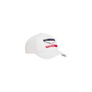 Tommy Hilfiger White Recycled Polyester Cap (Baseball Hat)