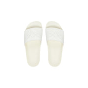 PINKO White PVC Slippers for Women