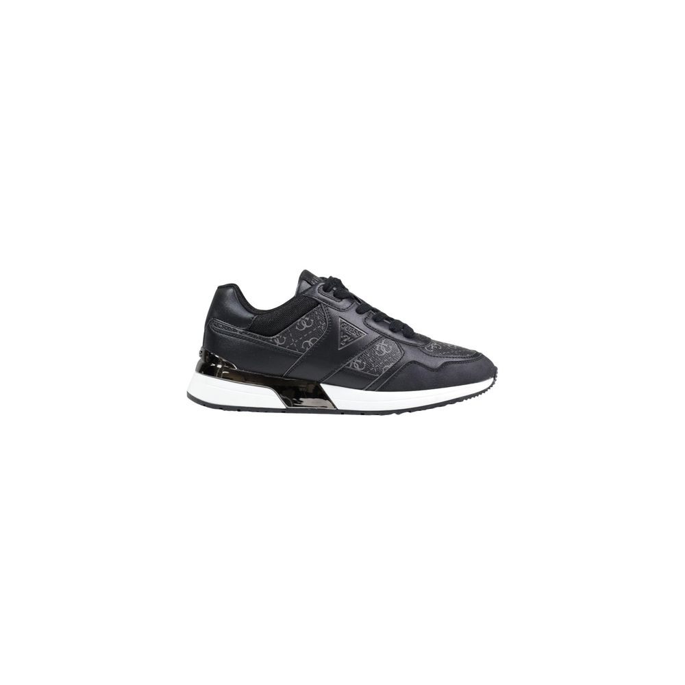 Guess Gray Leather Athletic Sneakers for Women