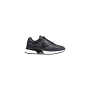 Guess Gray Leather Athletic Sneakers for Women