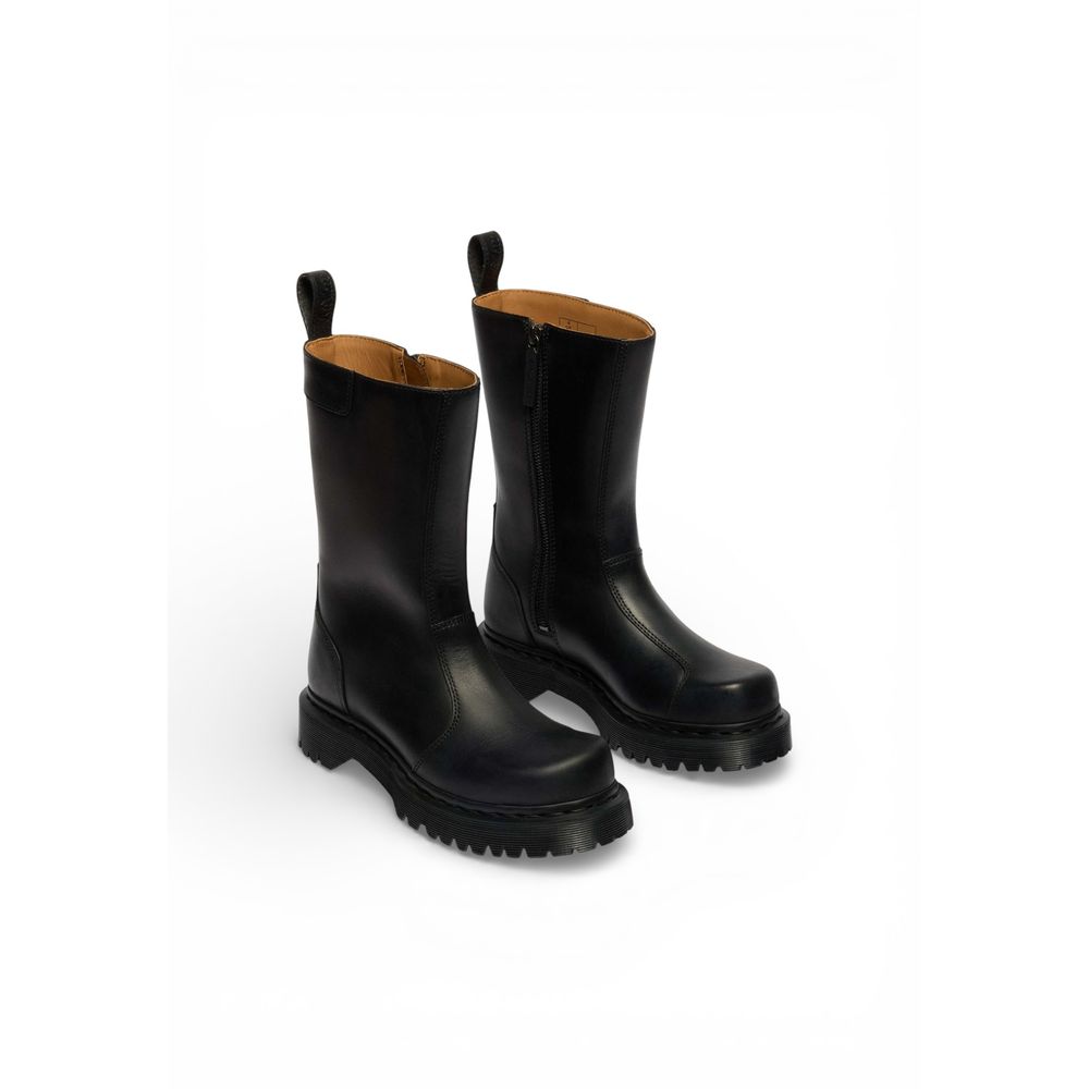 Dr. Martens Black Leather Ankle Boots for Women