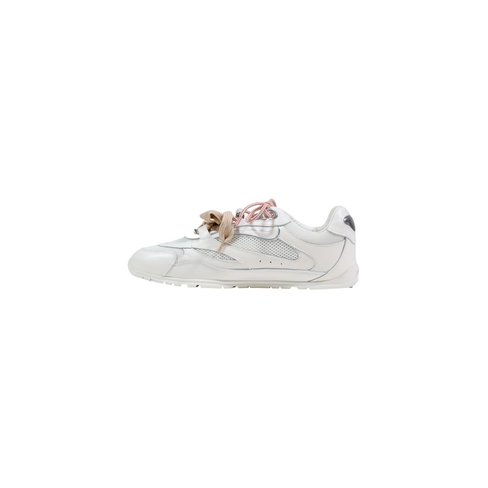 PINKO White Leather Sneakers for Women