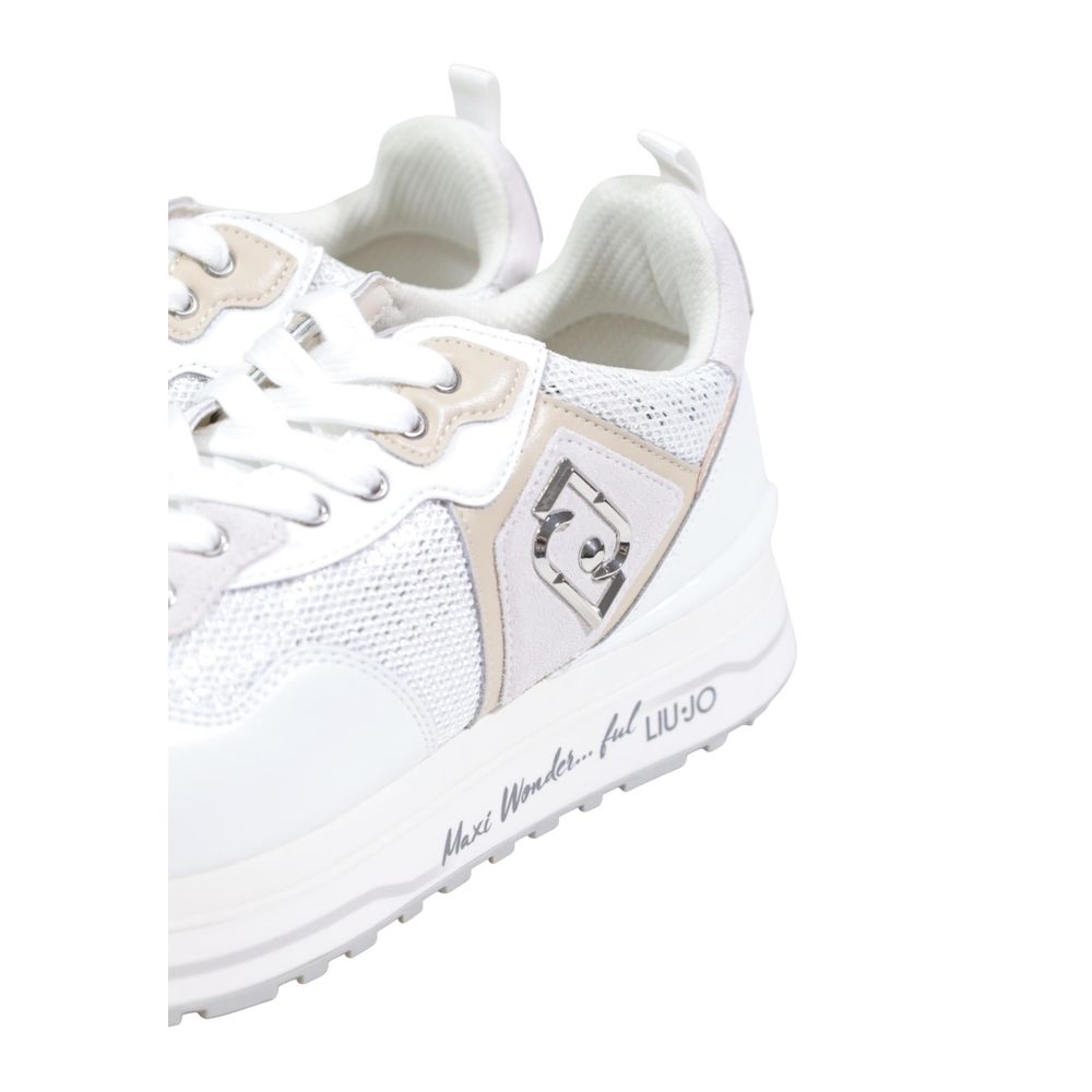 Liu Jo White Polyethylene Chunky Sneakers for Women