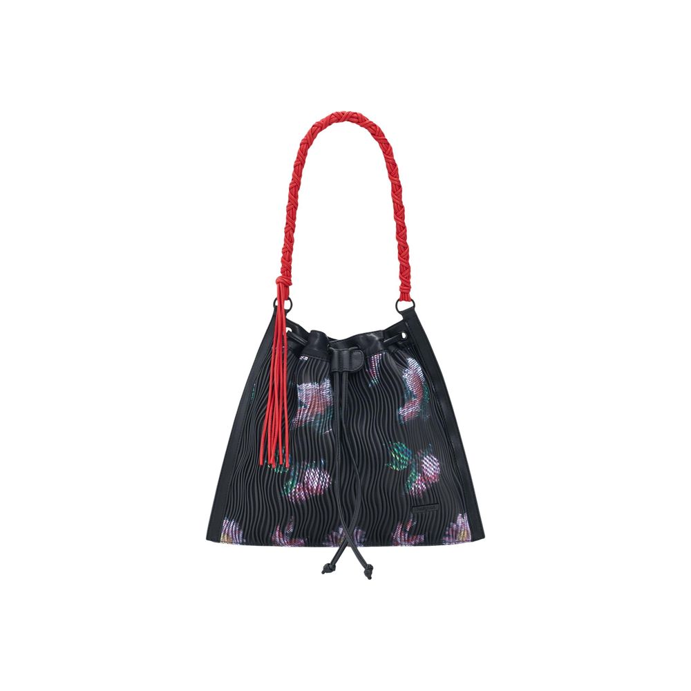 Desigual Black Polyester Backpack for Women