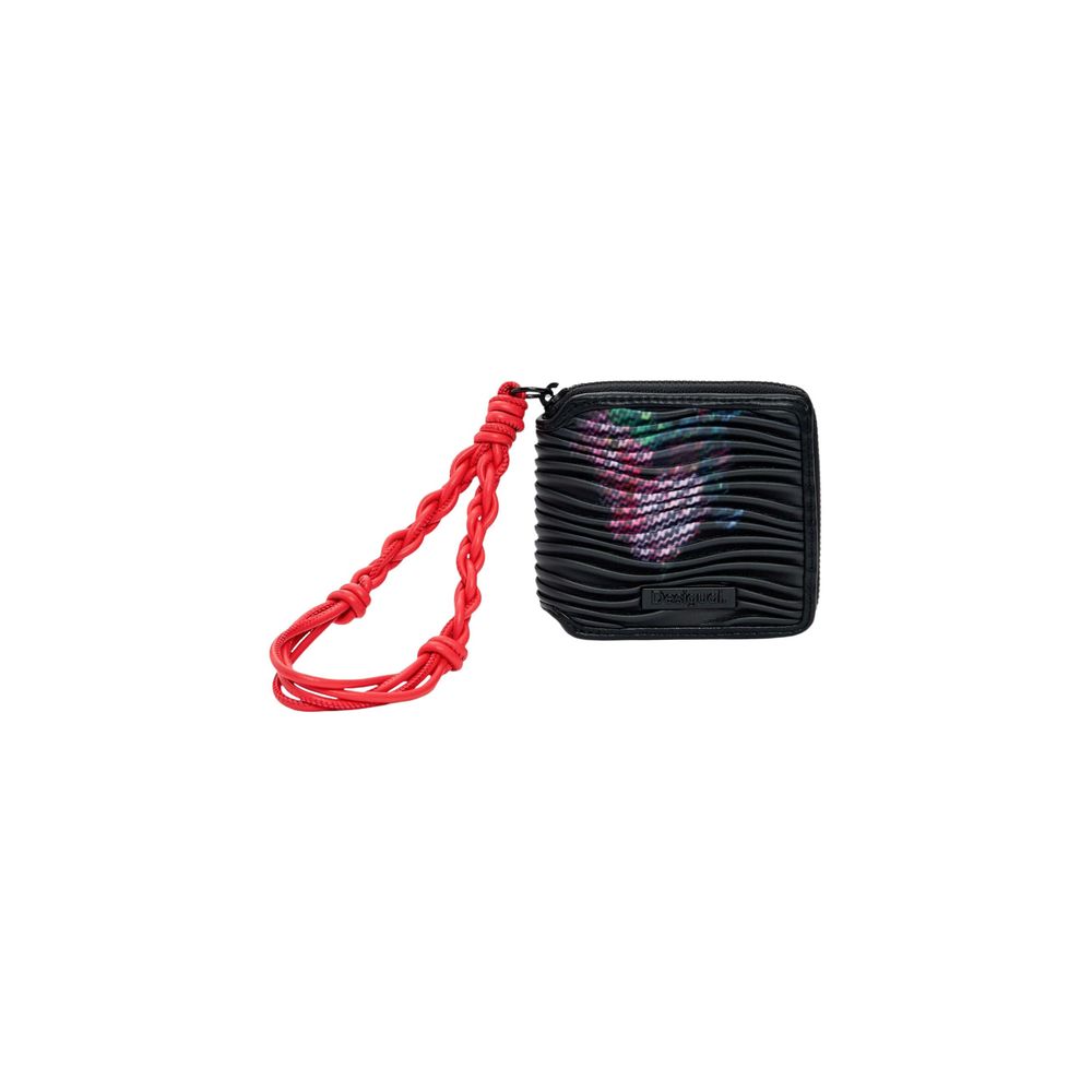 Desigual Black Polyester Wallet for Women