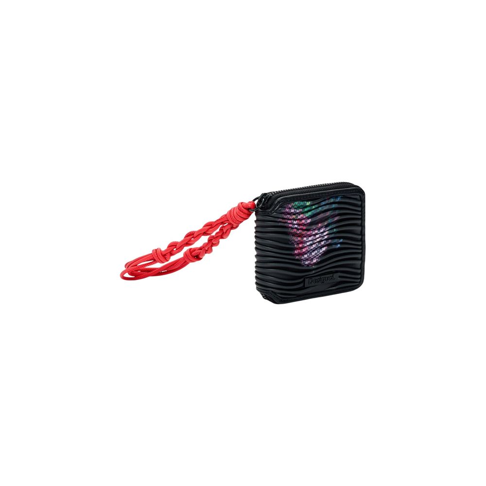 Desigual Black Polyester Wallet for Women
