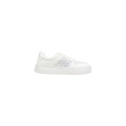 Armani Exchange White Polyamide Athletic Sneakers