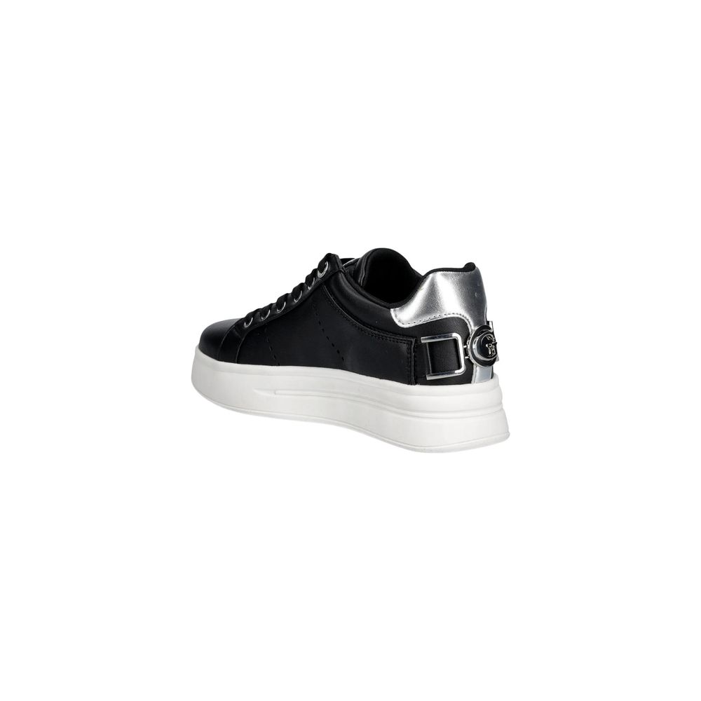 Guess Black Polyethylene Platform Sneakers for Women