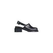 Dr. Martens Black Leather Mules