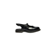 Dr. Martens Black Leather Flat Sandals