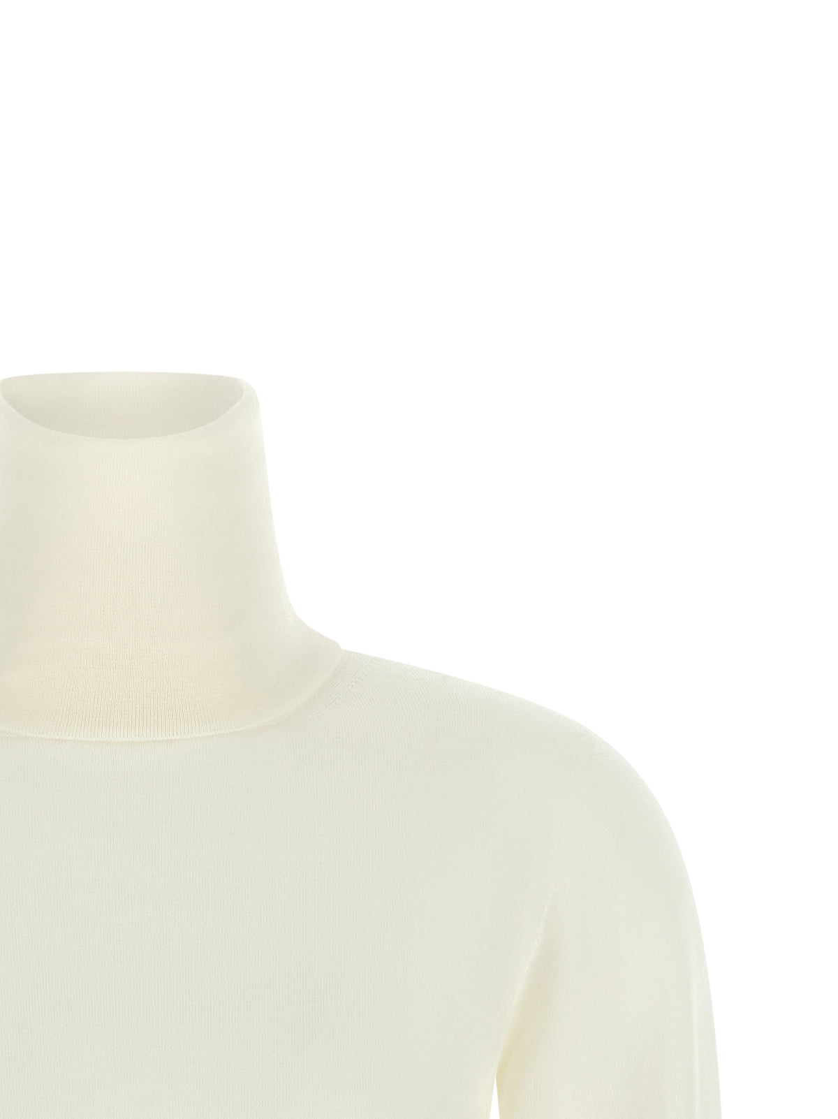 Max Mara White Virgin Wool Cardigan for Women