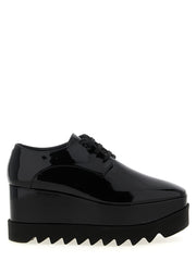 Stella McCartney Black Polyethylene Wedge Sandals for Women