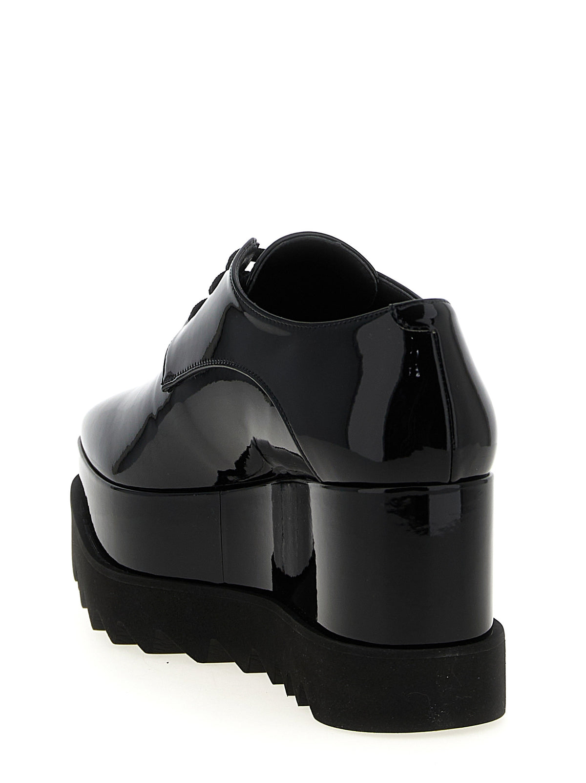 Stella McCartney Black Polyethylene Wedge Sandals for Women