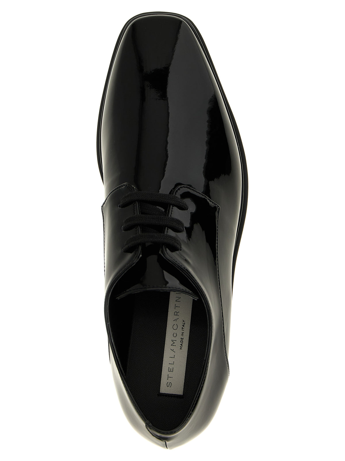 Stella McCartney Black Polyethylene Wedge Sandals for Women