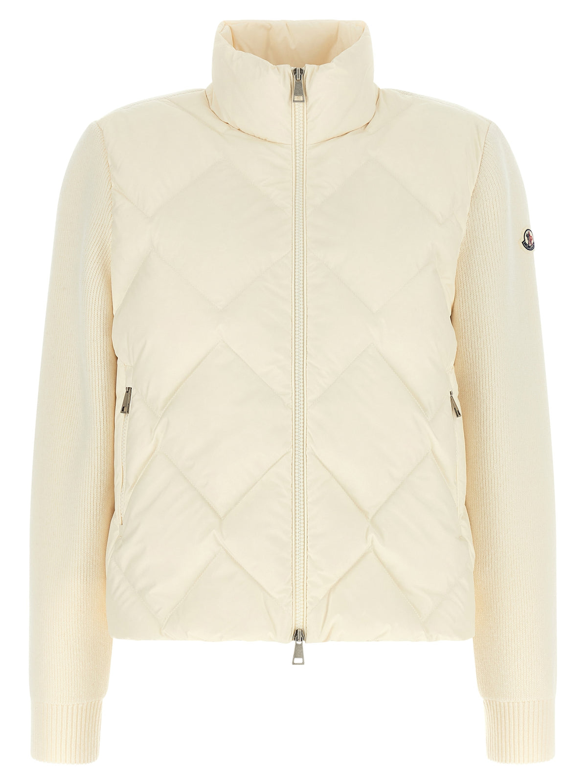 Moncler White Polyester Cardigan