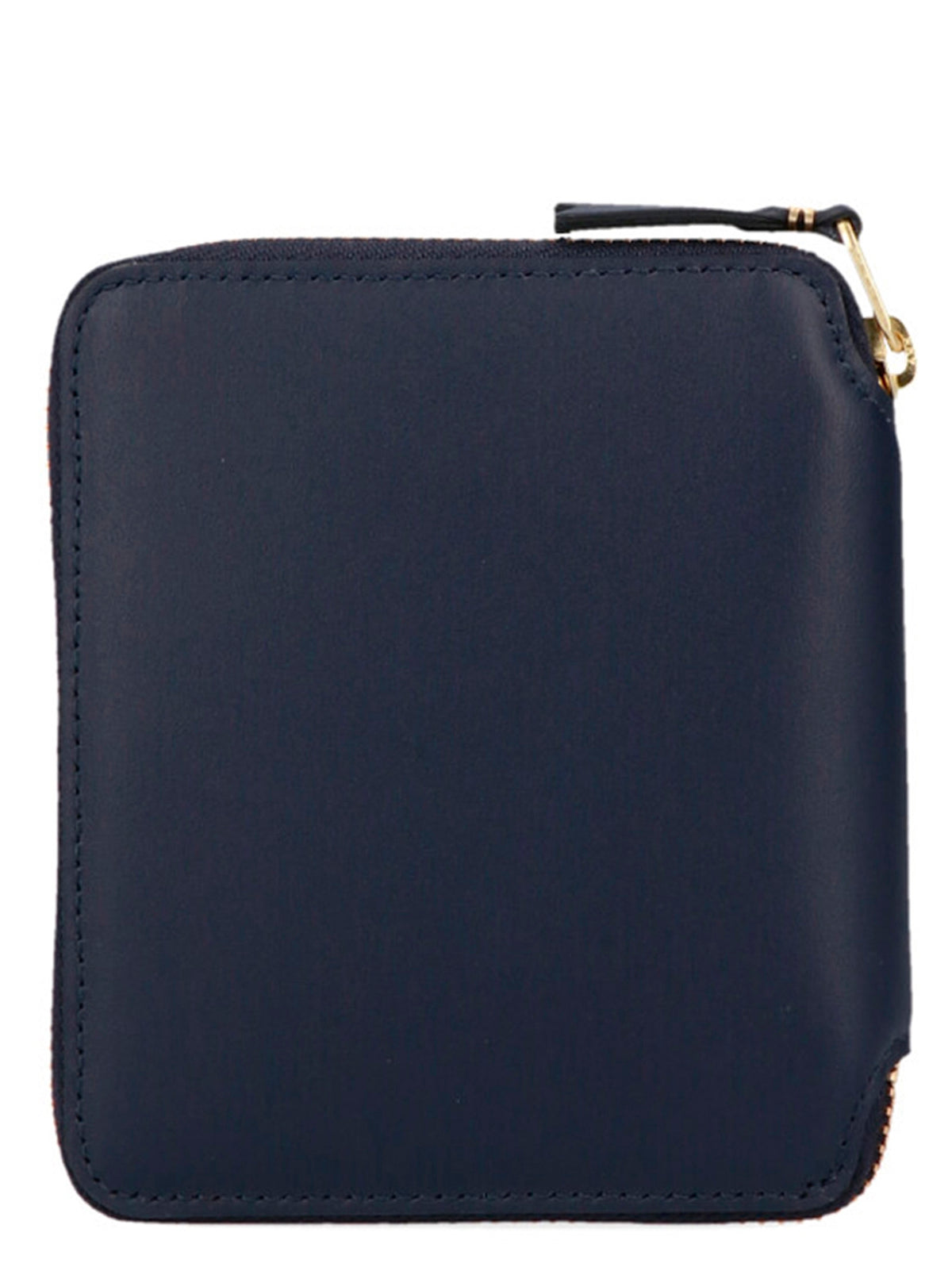 Comme des Garçons Blue Calfskin Wallet for Men
