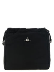 Vivienne Westwood Black Polyester Shoulder Bag
