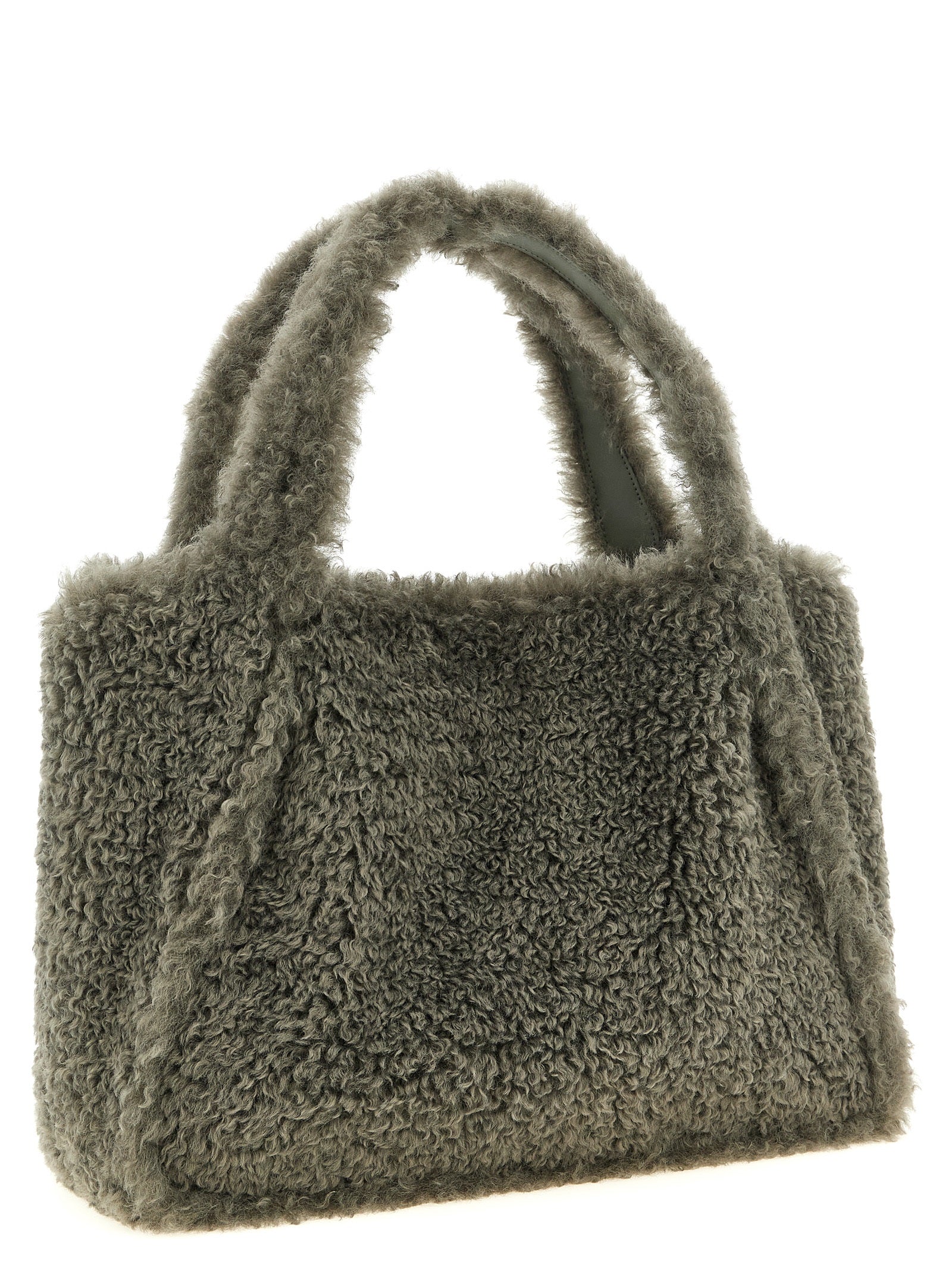 Stella McCartney Gray Polyester Tote Bag