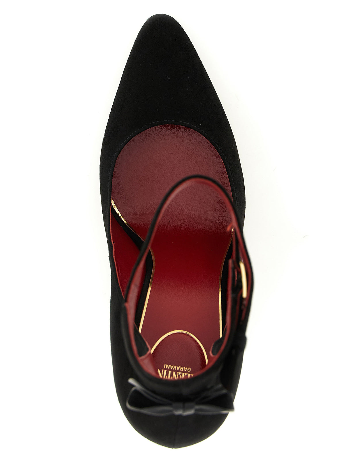 Valentino Garavani Black Goatskin High Heel Pumps for Women