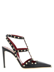 Valentino Garavani Black Calfskin High Heel Pumps