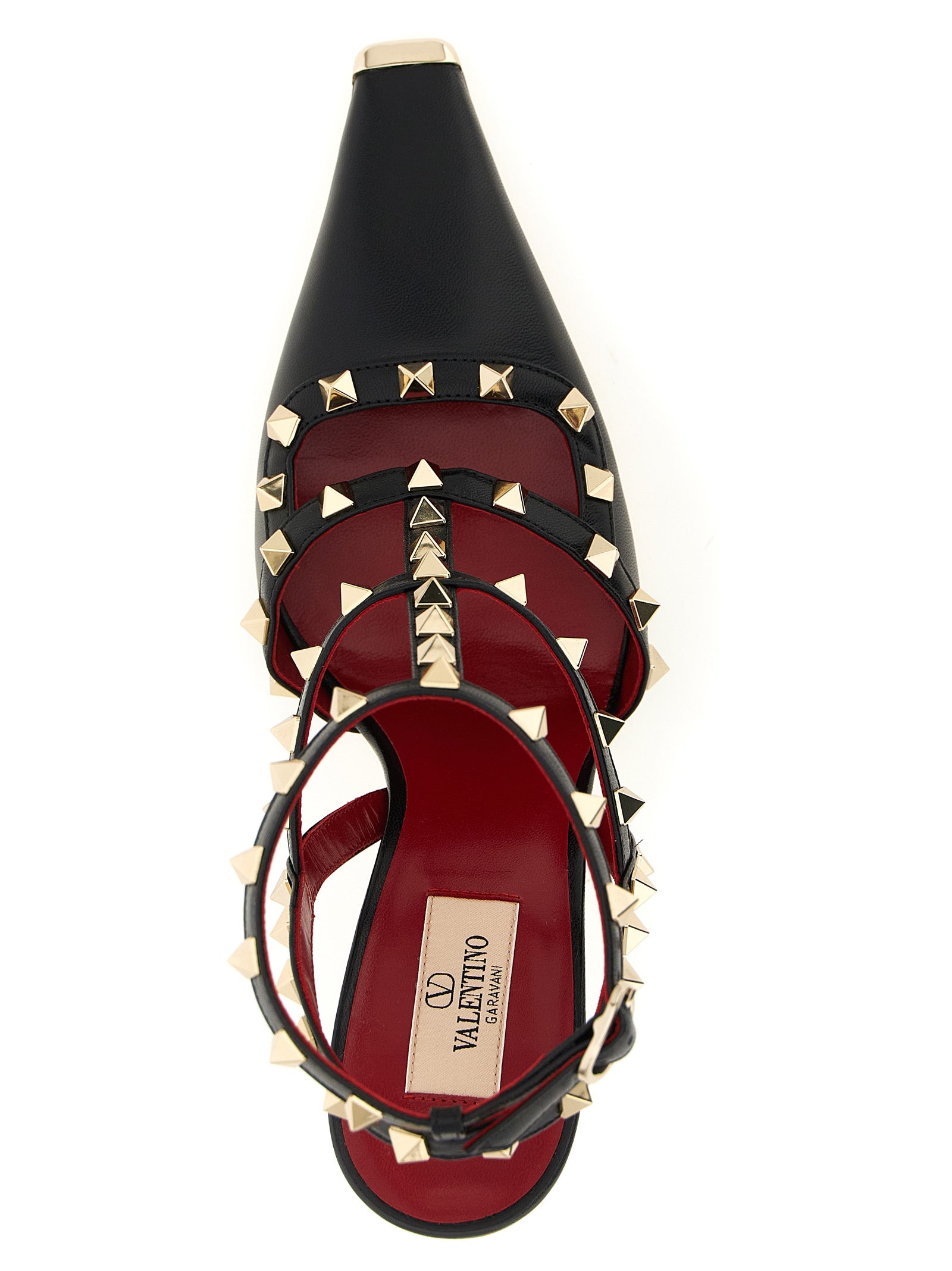Valentino Garavani Black Calfskin High Heel Pumps