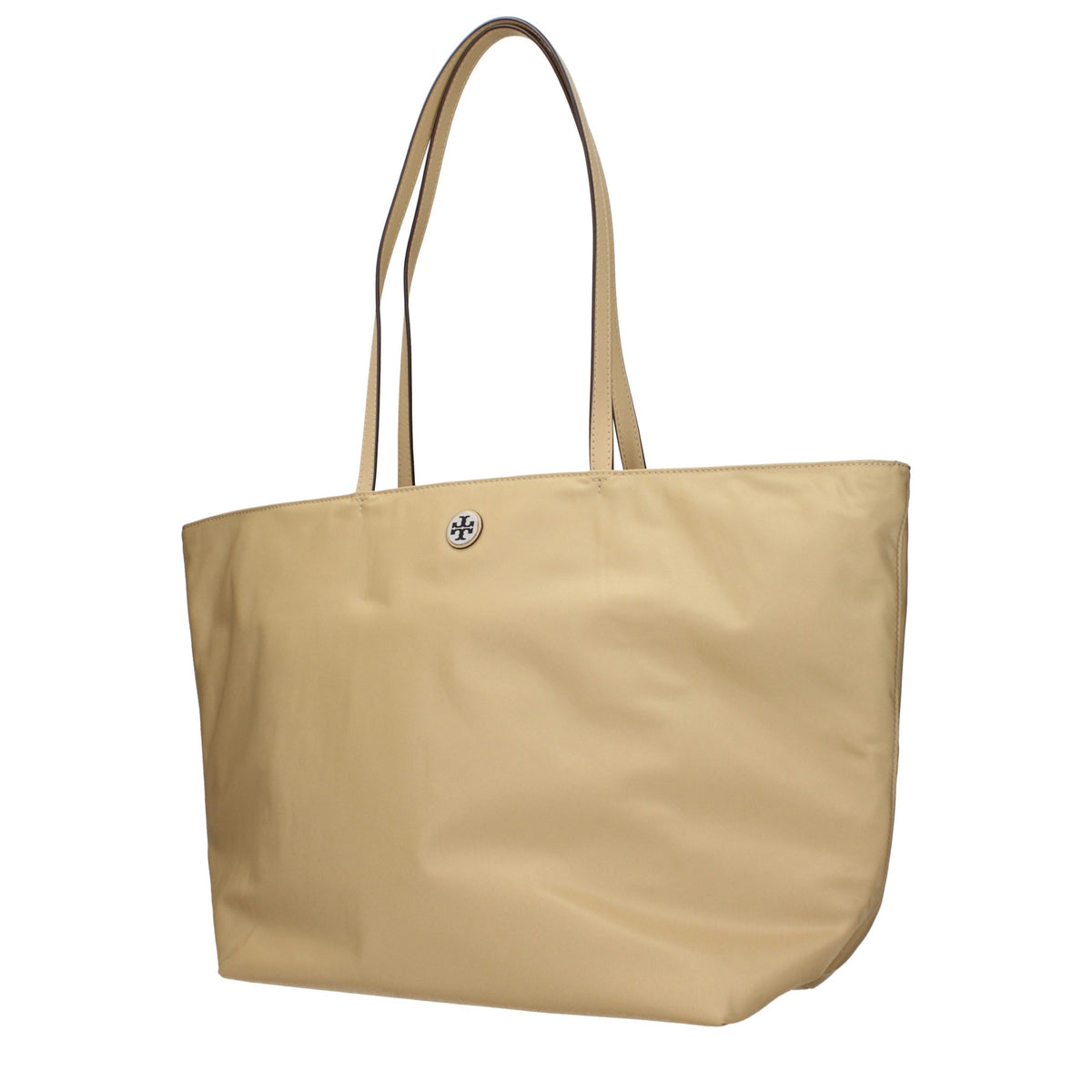 Tory Burch Beige Fabric Shoulder Bag