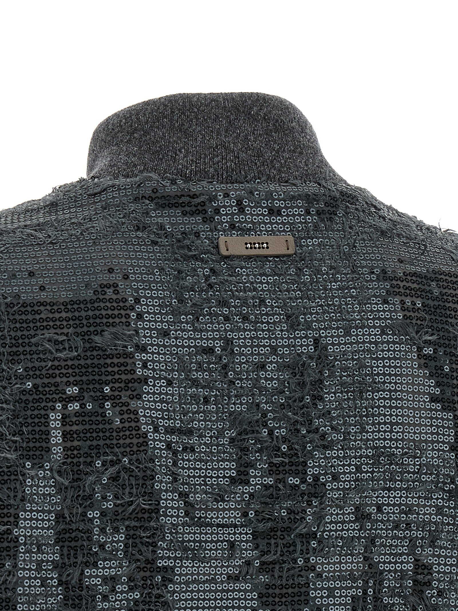 Peserico Gray Polyester Sleeveless Jacket