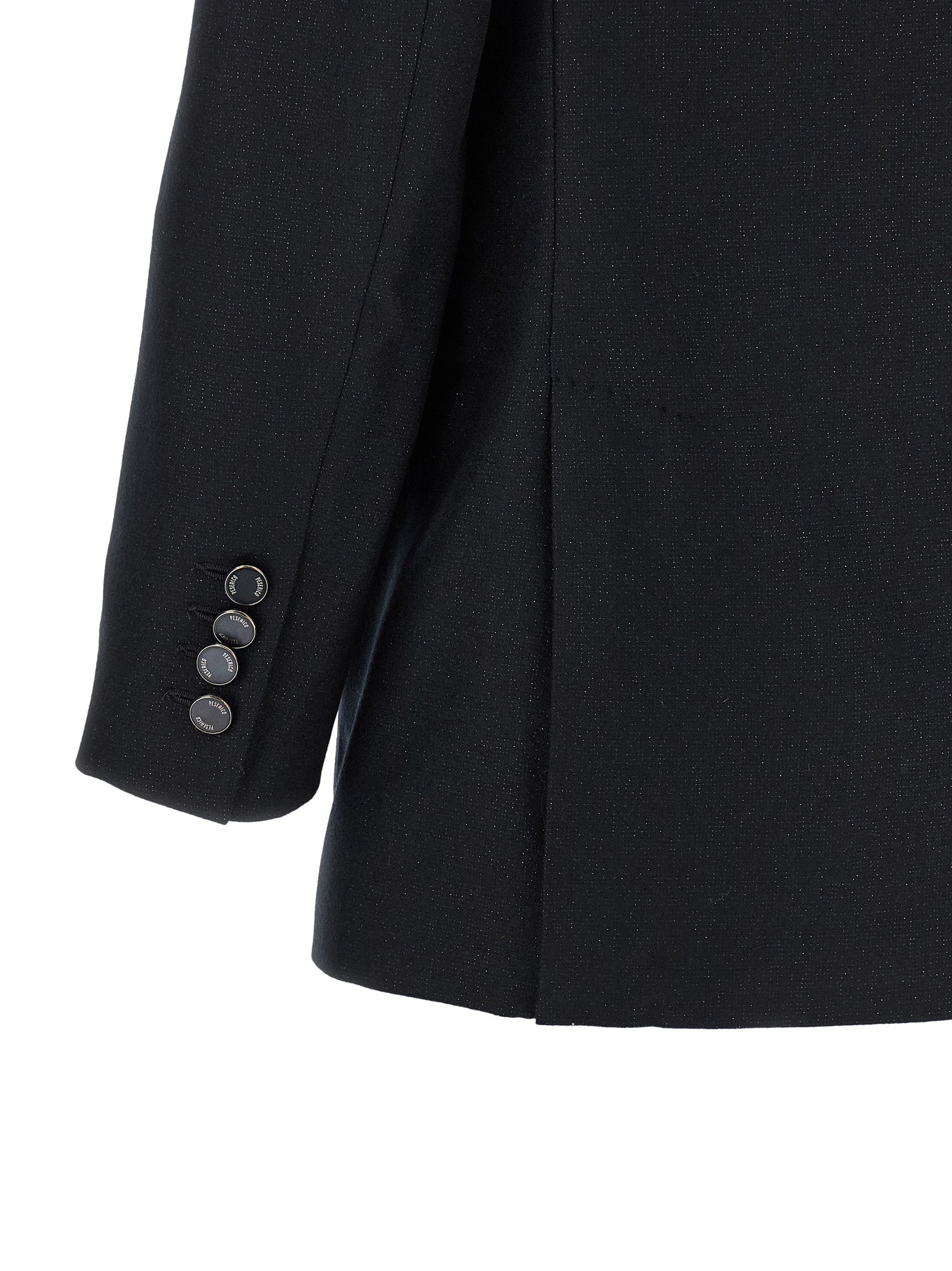 Peserico Black Virgin Wool Blazer