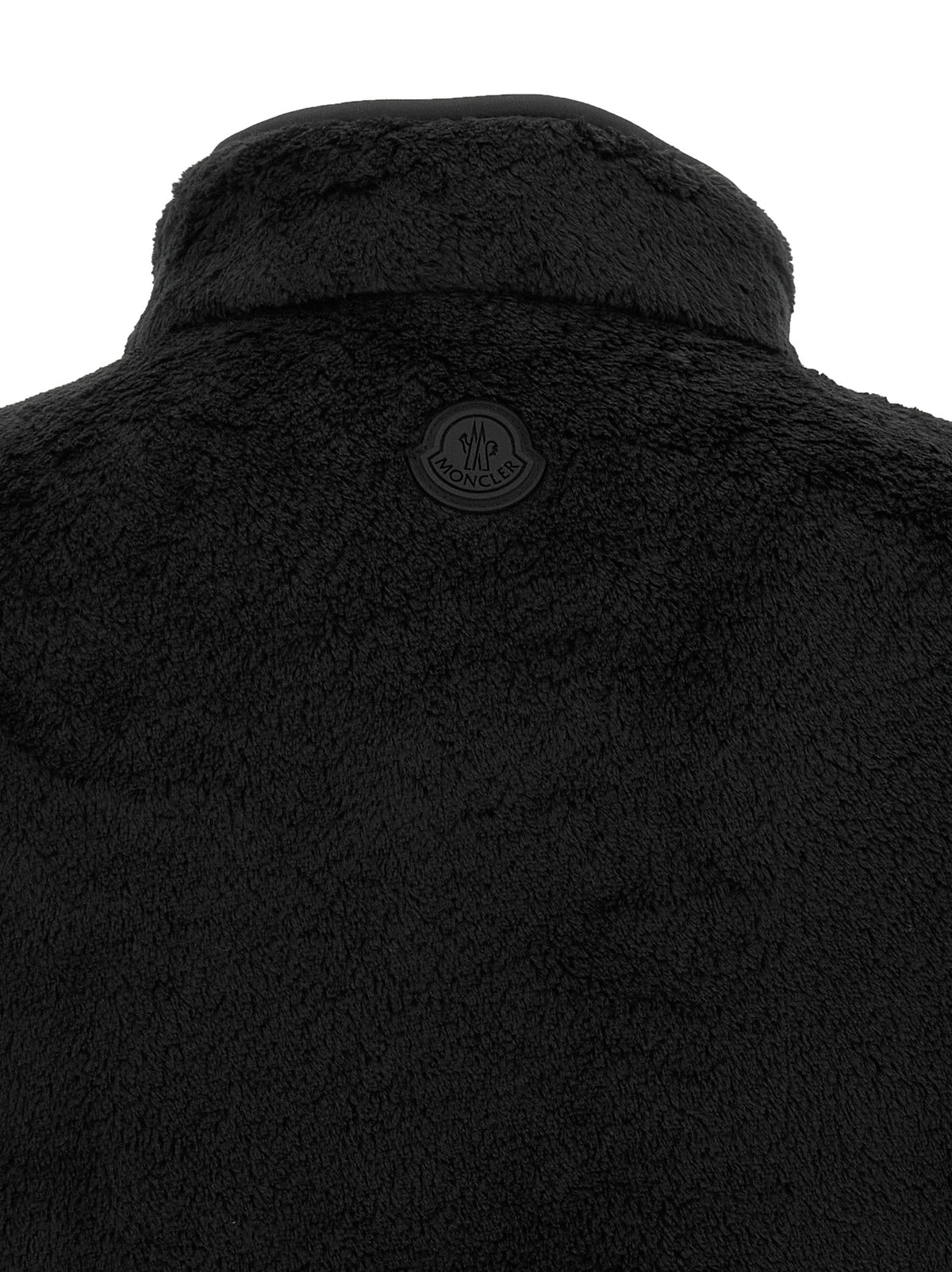 Moncler Black Polyester Sleeveless Jacket