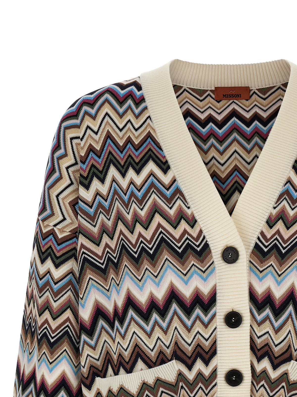 Missoni Multicolor Viscose Cardigan