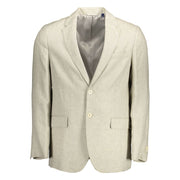 Gant Beige Linen Men's Jacket